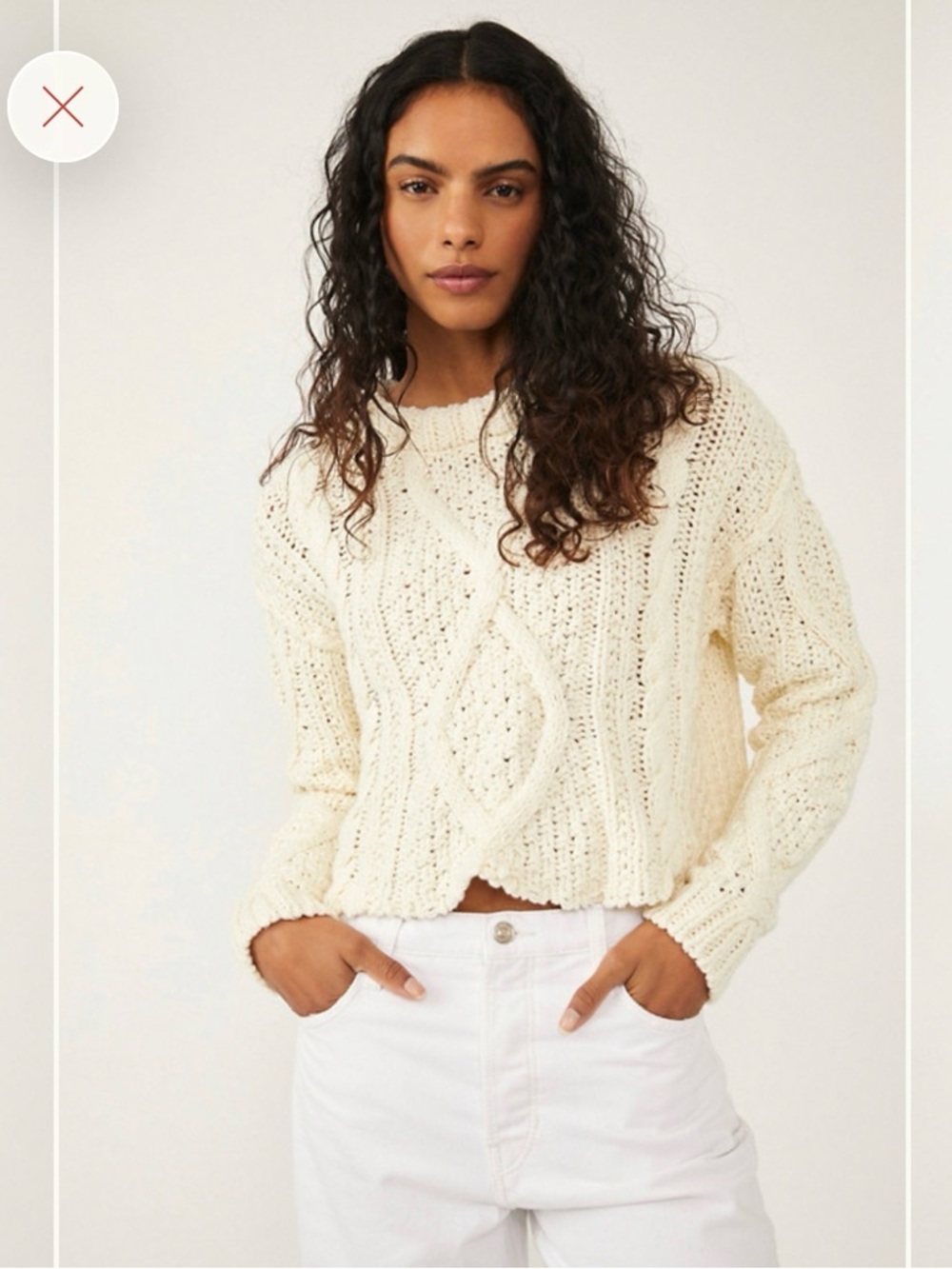 Free People Cutting Edge Pullover